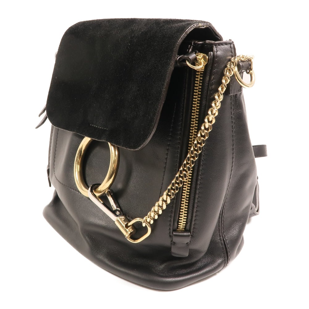 Chloe Faye Backpack Black - 3