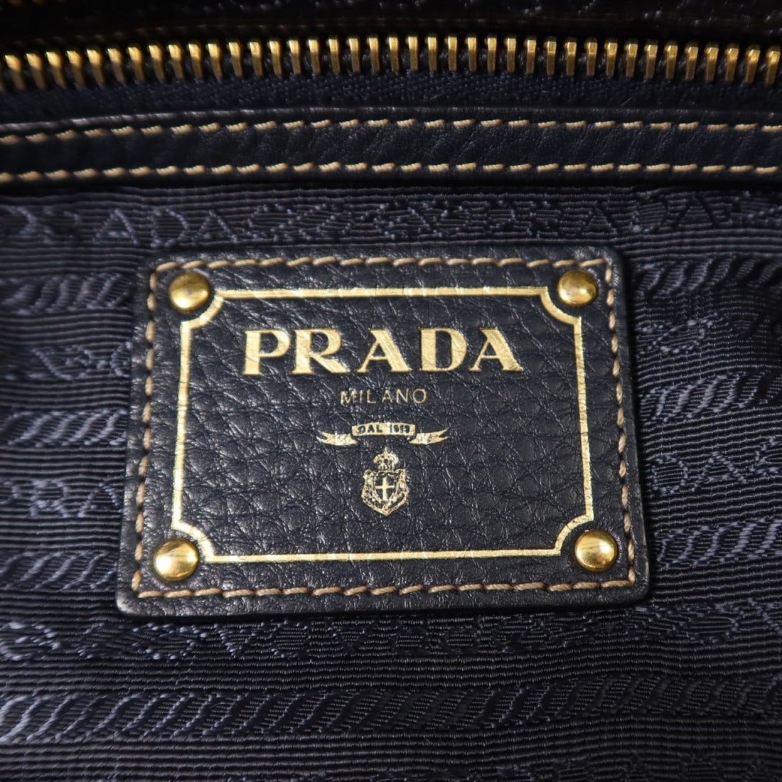 Prada BR4420 Shoulder Navy - 6