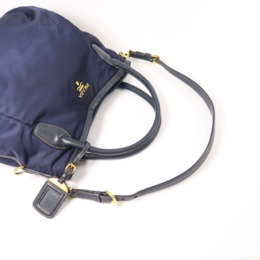 Prada BR4420 Shoulder Navy - 7