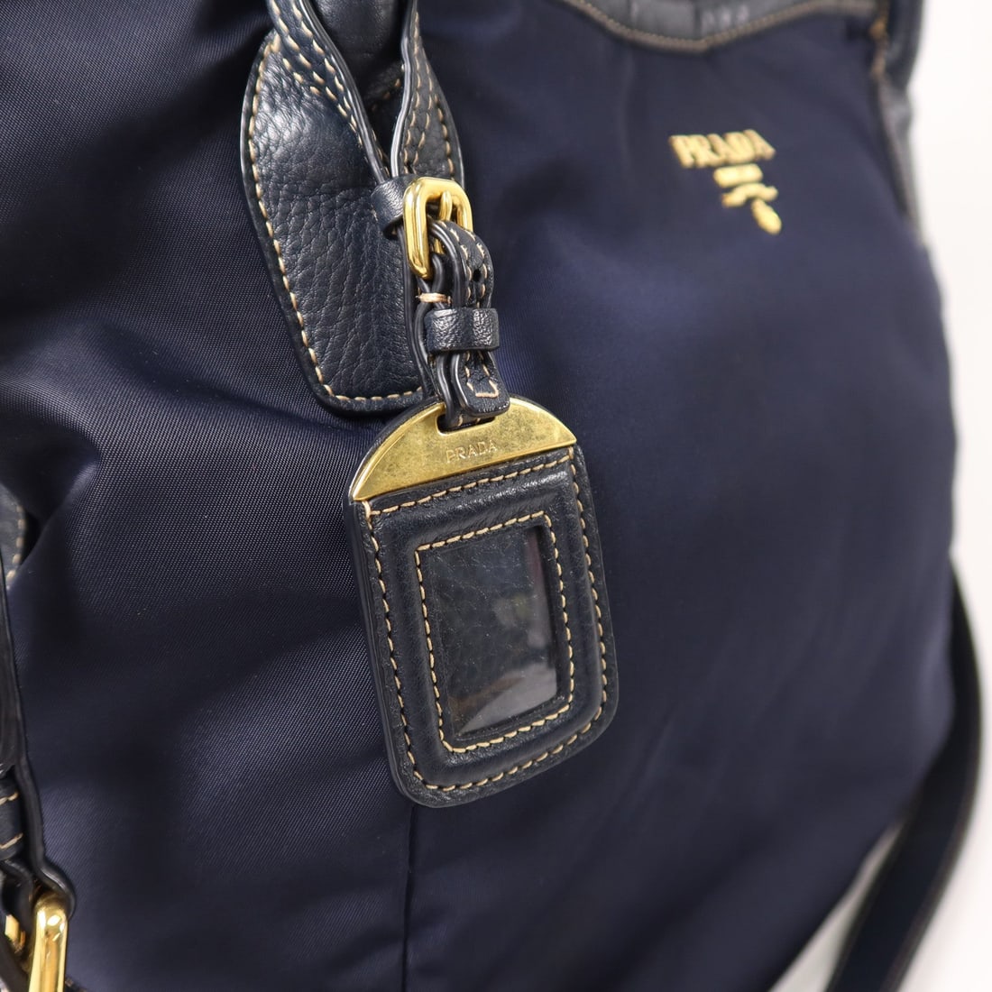Prada BR4420 Shoulder Navy - 8