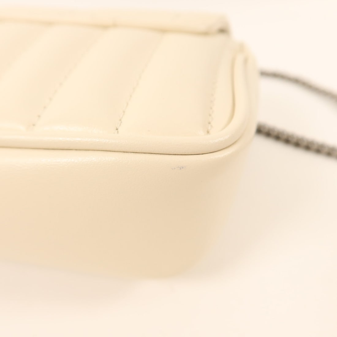 Gucci Marmont Super Mini White - 16