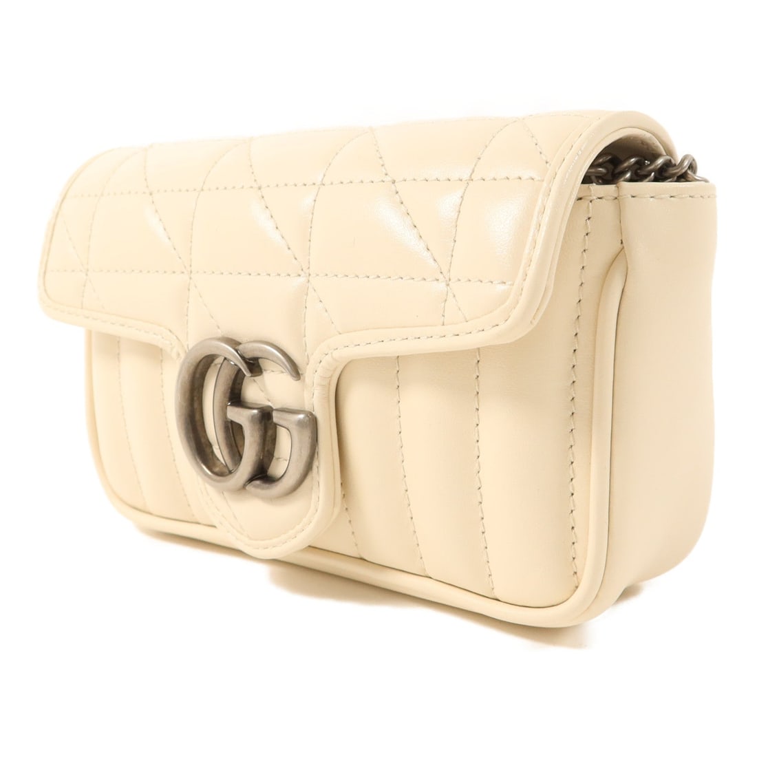 Gucci Marmont Super Mini White - 3