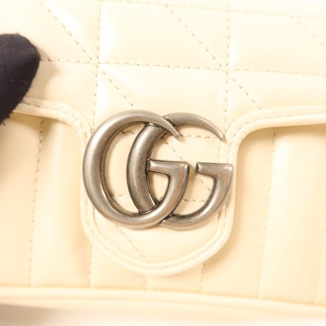 Gucci Marmont Super Mini White - 9
