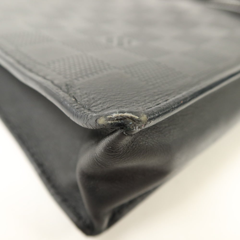 Louis Vuitton Stand Pouch Black - 7