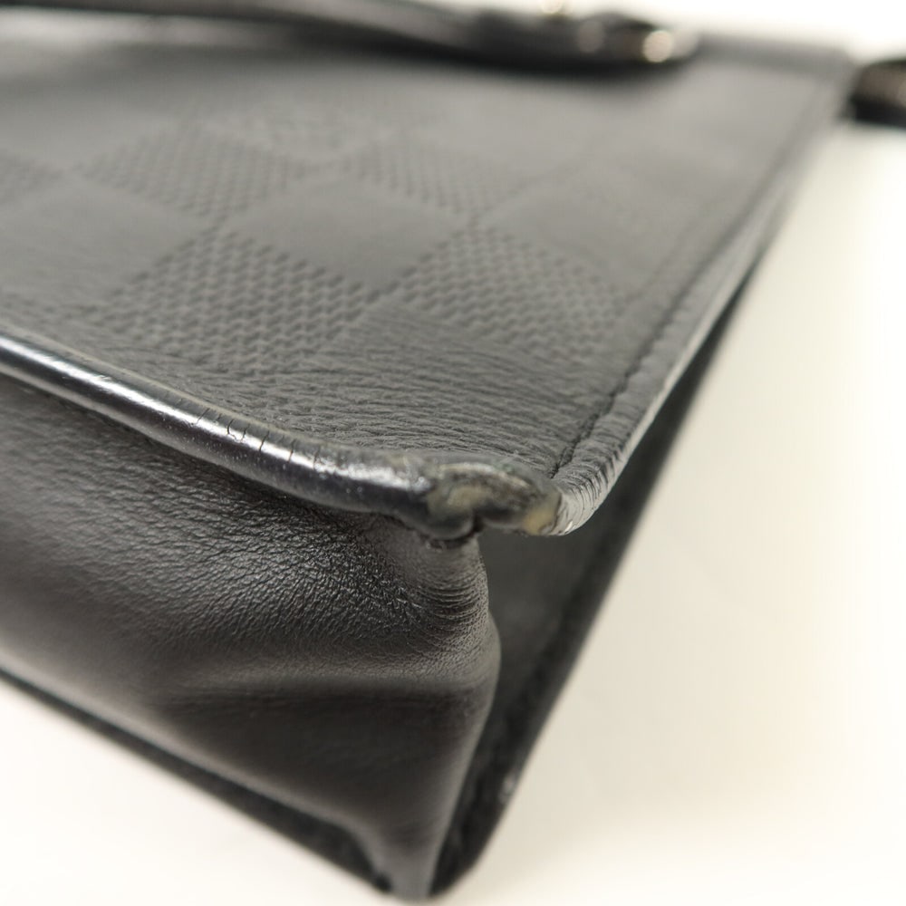 Louis Vuitton Stand Pouch Black - 8