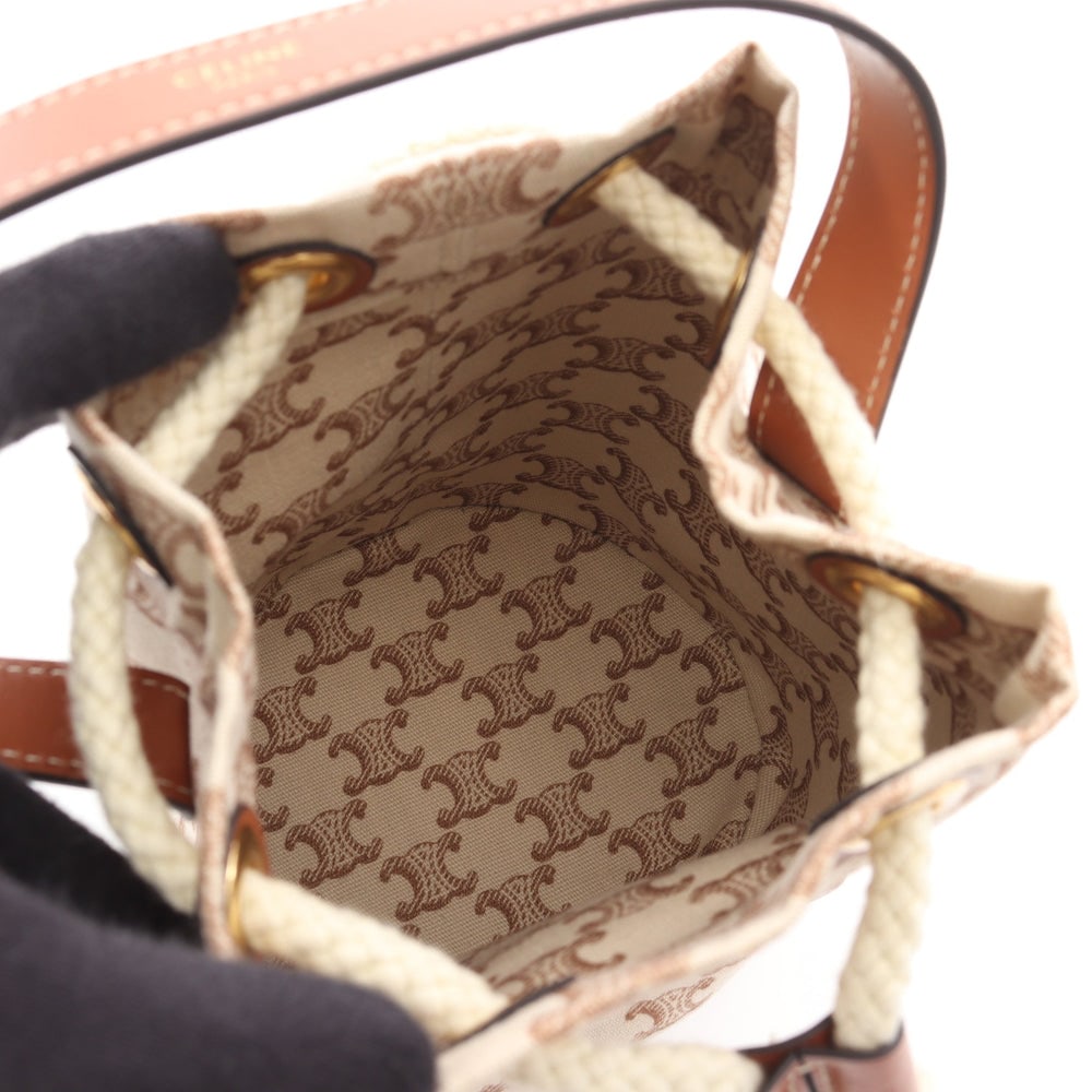 Celine Teen Drawstring Triomphe Bag - 3