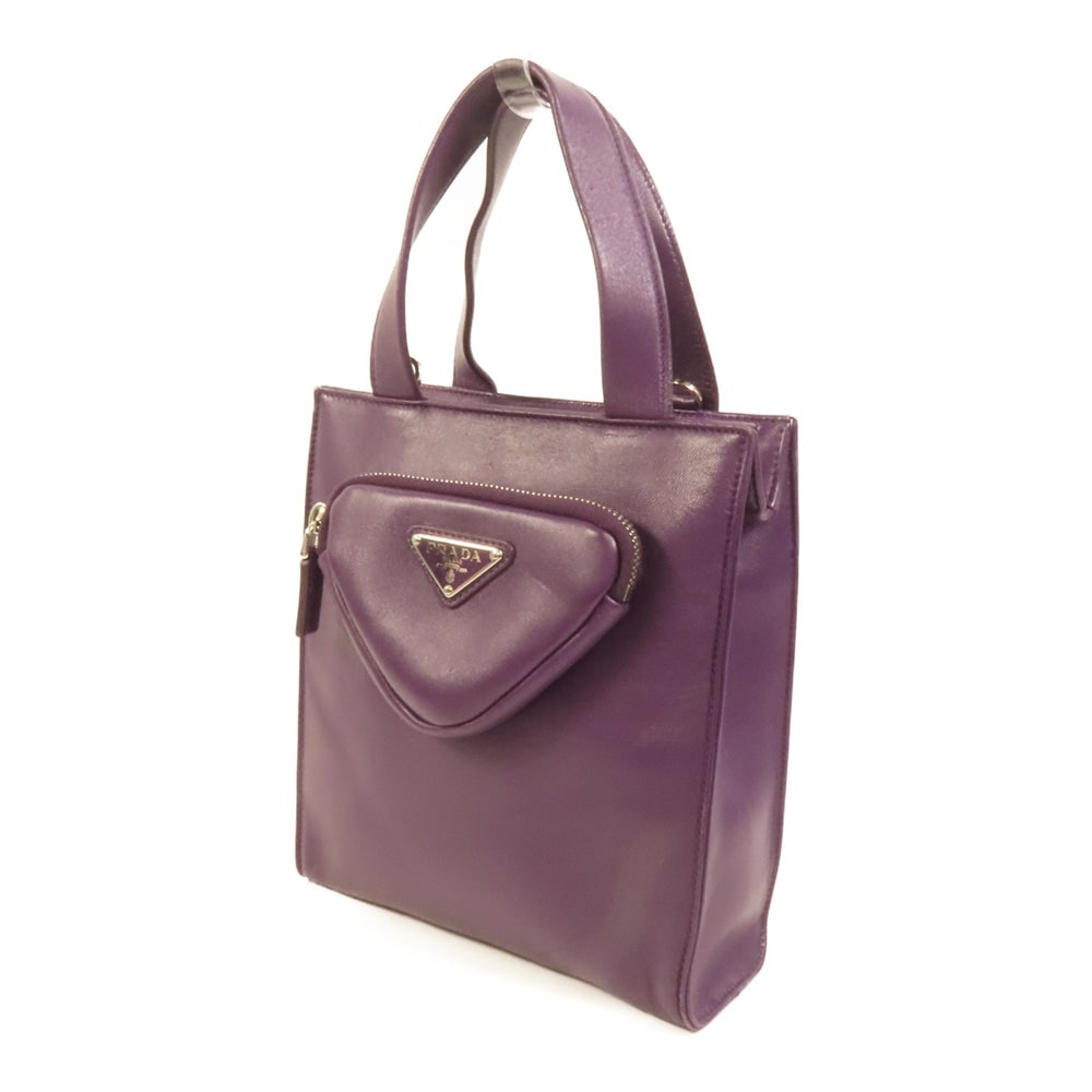 Prada 2Way Lambskin Shoulder Bag - 3