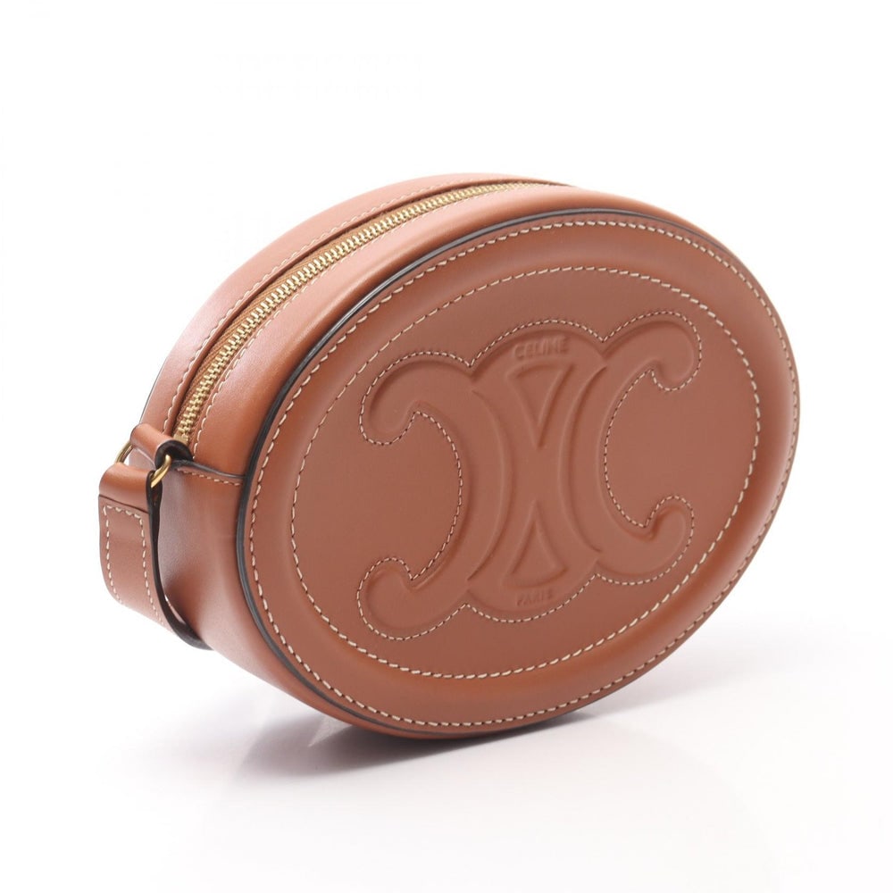 Celine Oval Perth Triomphe Brown - 2
