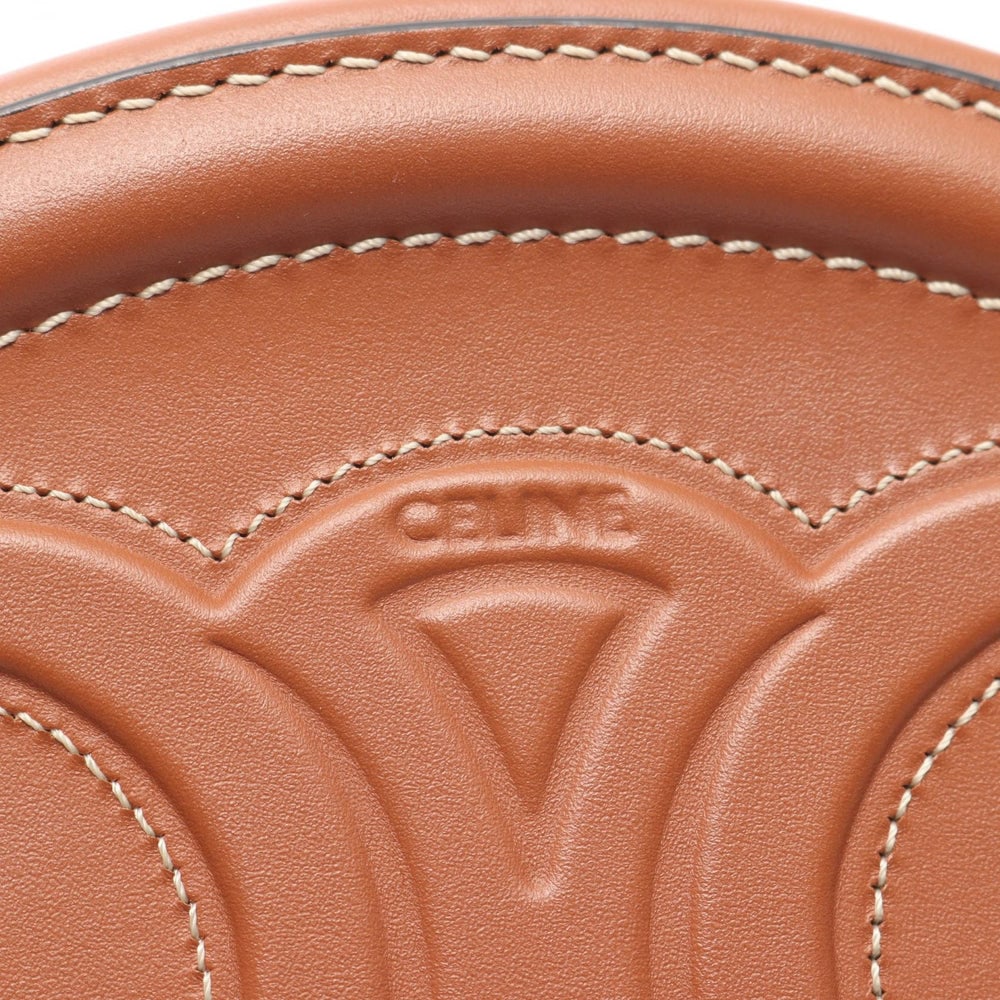 Celine Oval Perth Triomphe Brown - 4
