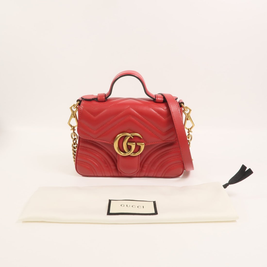 Gucci Marmont 2 Way Red - 10