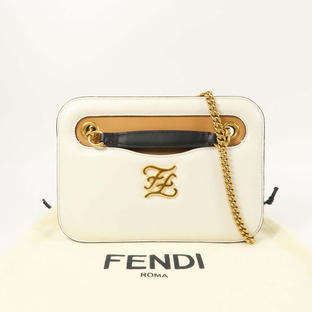 Fendi Karligraphy Pocket Bag - 12