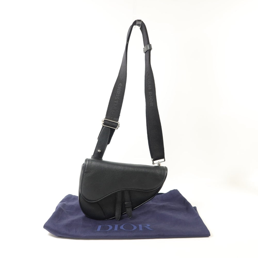 Dior Saddle Messenger Black - 9