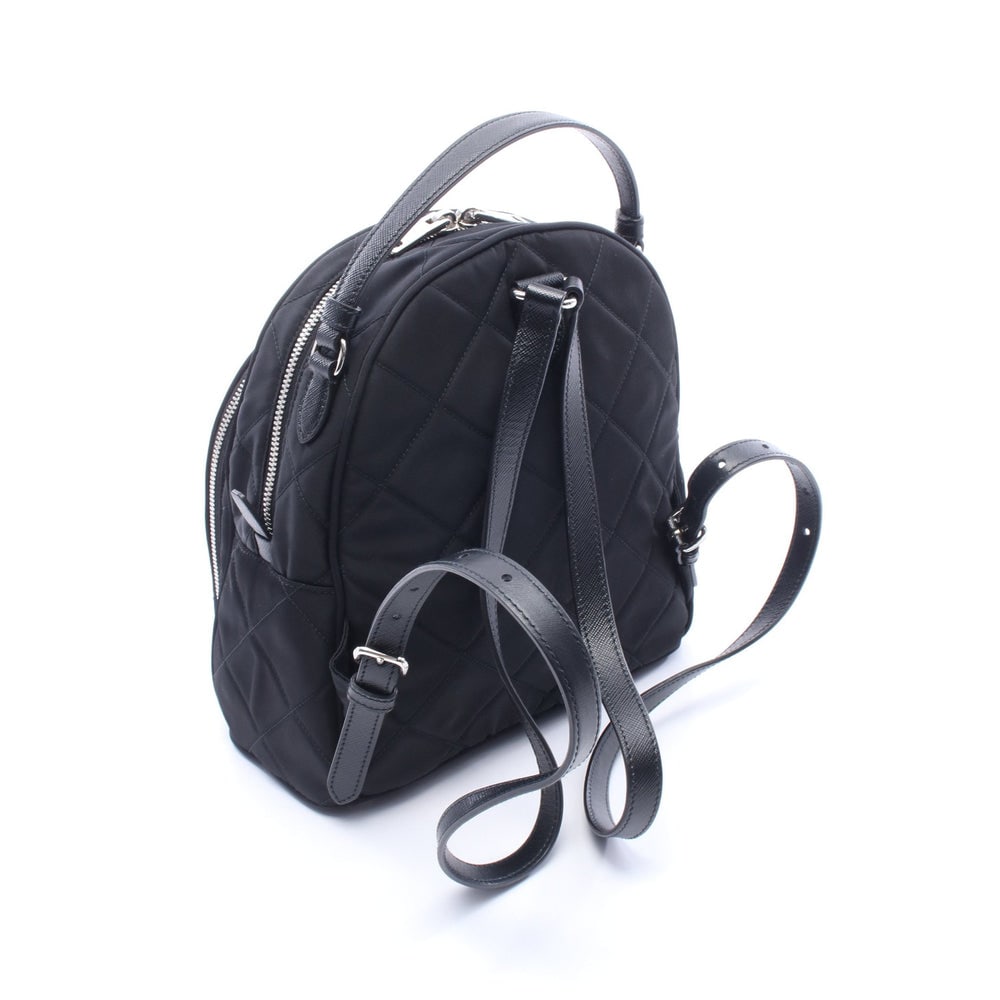 Prada Tessuto Impuntu Backpack Black - 2