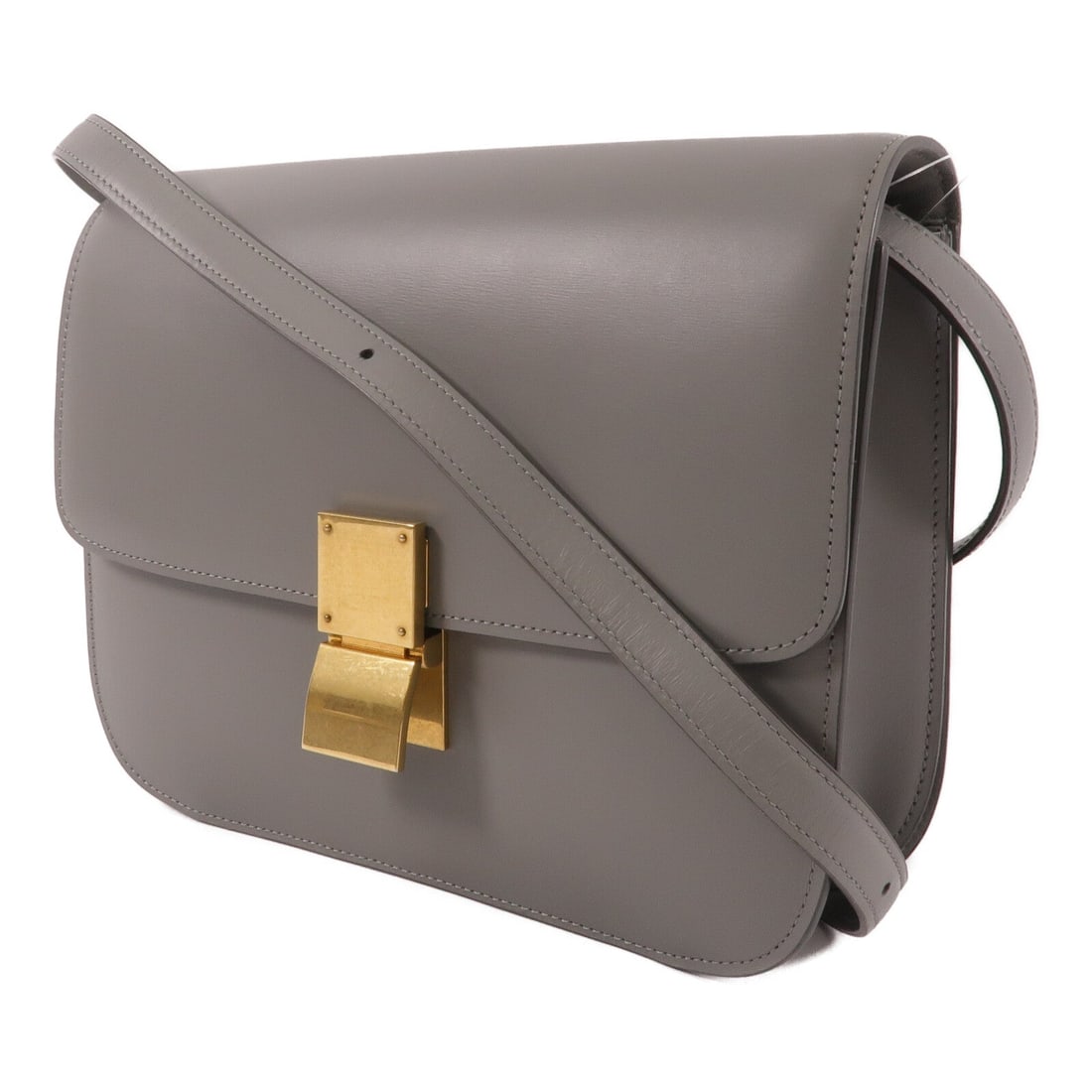 Celine Classic Box Medium Grey - 3