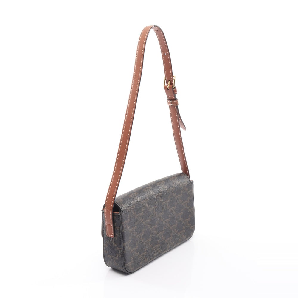 Celine Claude Triomphe Black Brown - 2