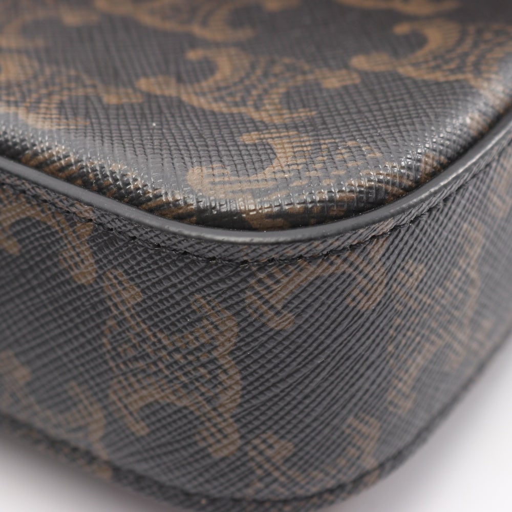 Celine Claude Triomphe Black Brown - 5