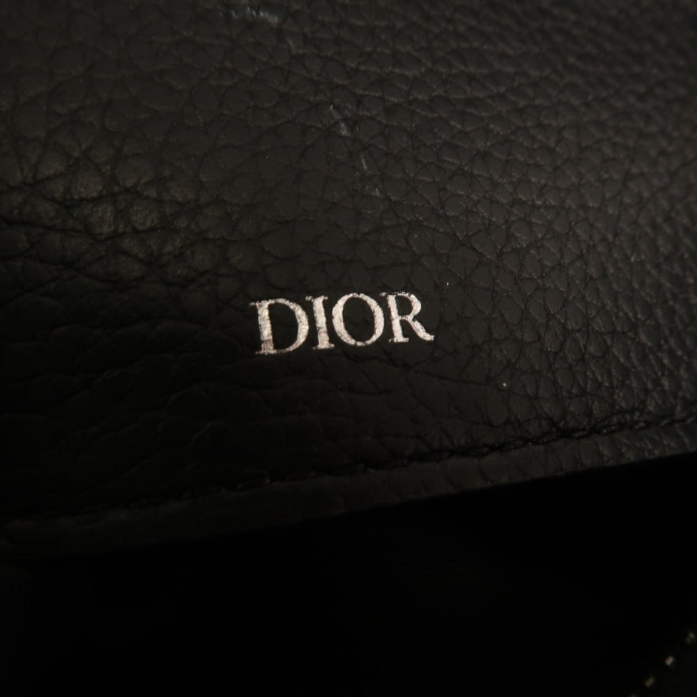 Dior Shoulder Bag Canvas Black - 11