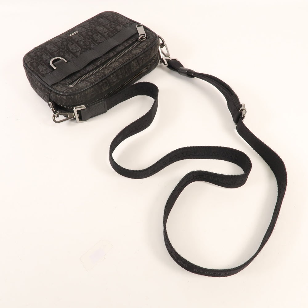 Dior Shoulder Bag Canvas Black - 5