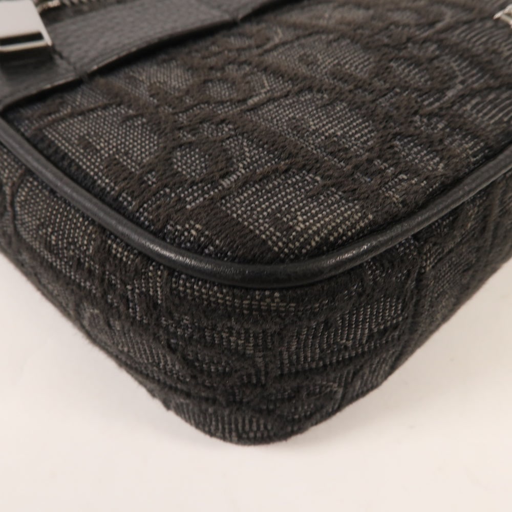 Dior Shoulder Bag Canvas Black - 6