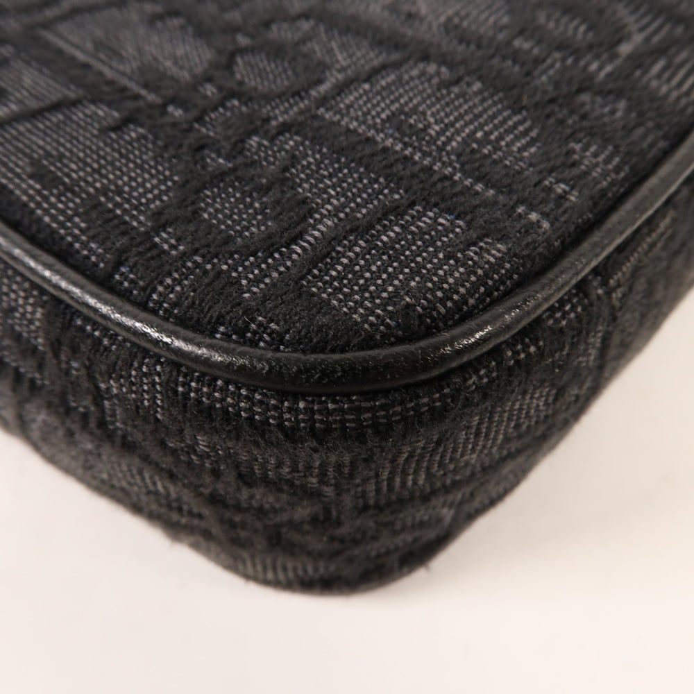 Dior Shoulder Bag Canvas Black - 8