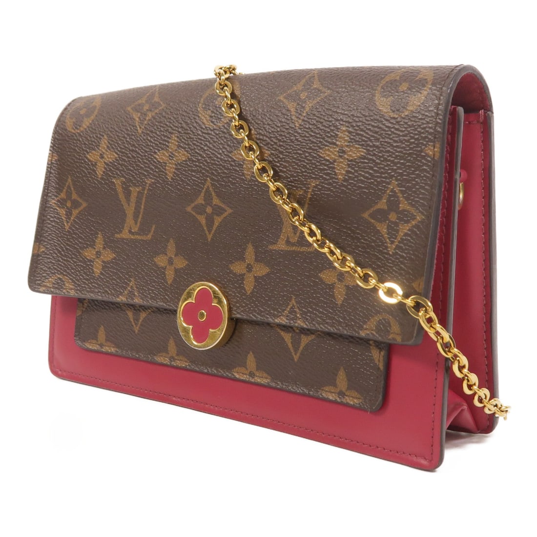 LV Portefeuille Flore Chain - 3