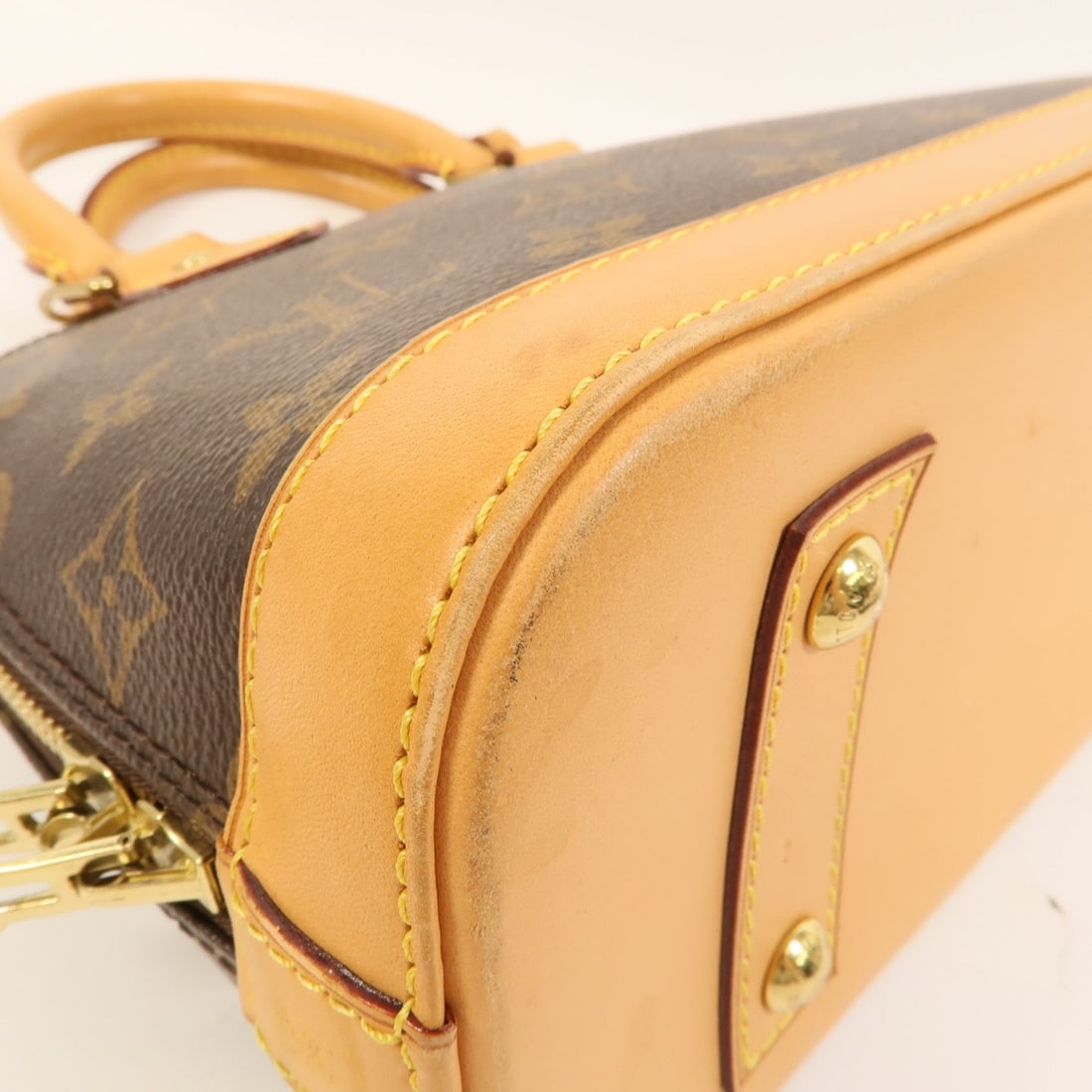 LV Alma BB Monogram Brown - 14