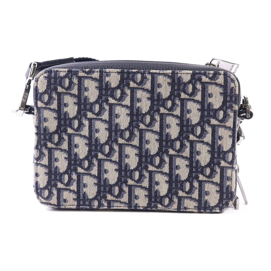 Dior Zipped Pouch Strap Navy - 2