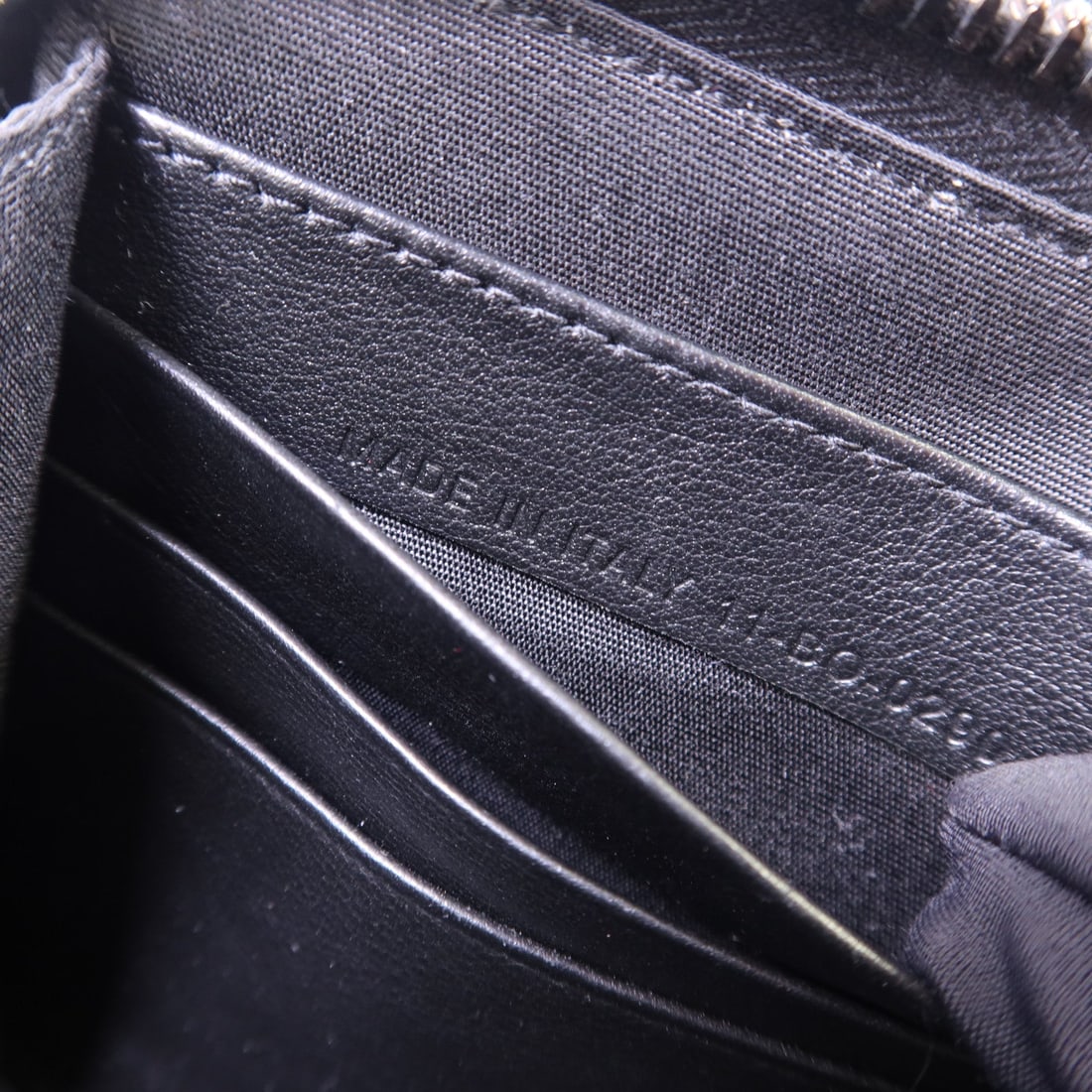 Dior Zipped Pouch Strap Navy - 8