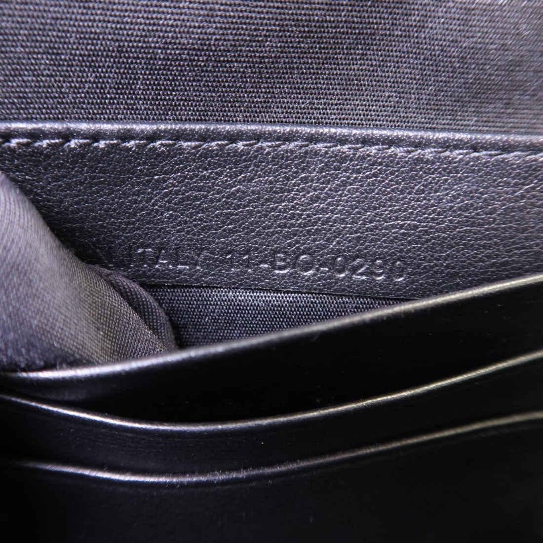 Dior Zipped Pouch Strap Navy - 9
