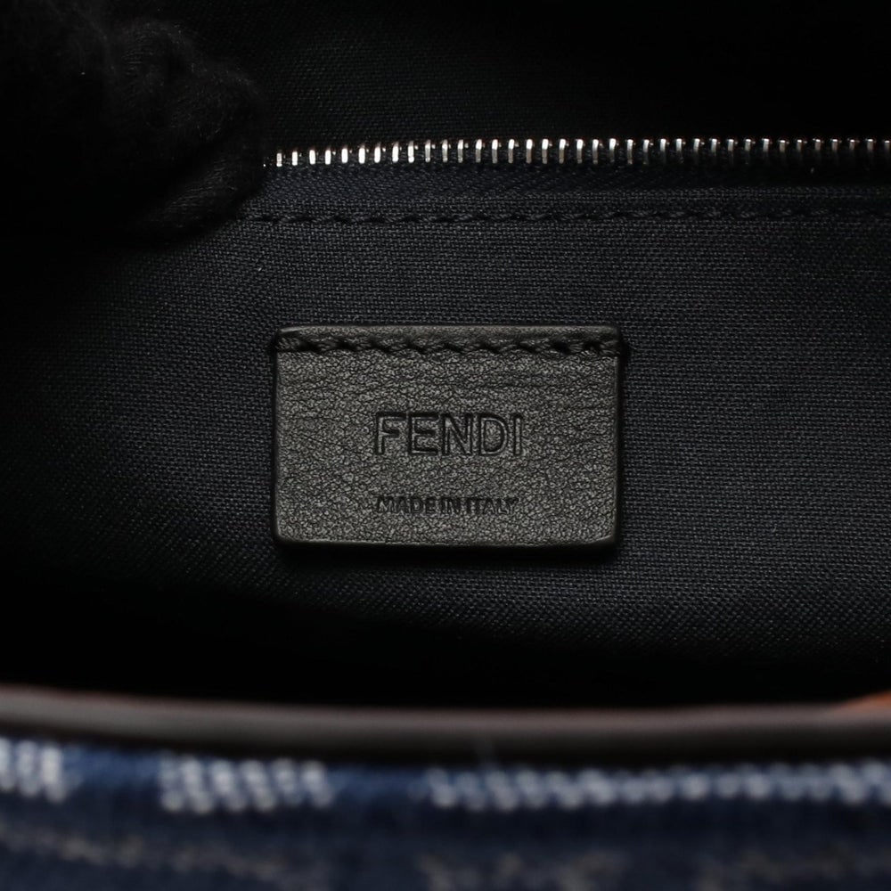 Fendi FF Shopping Small Navy - 4