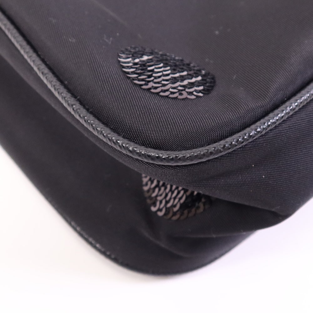 Prada Sequin Polka Dot Black - 12