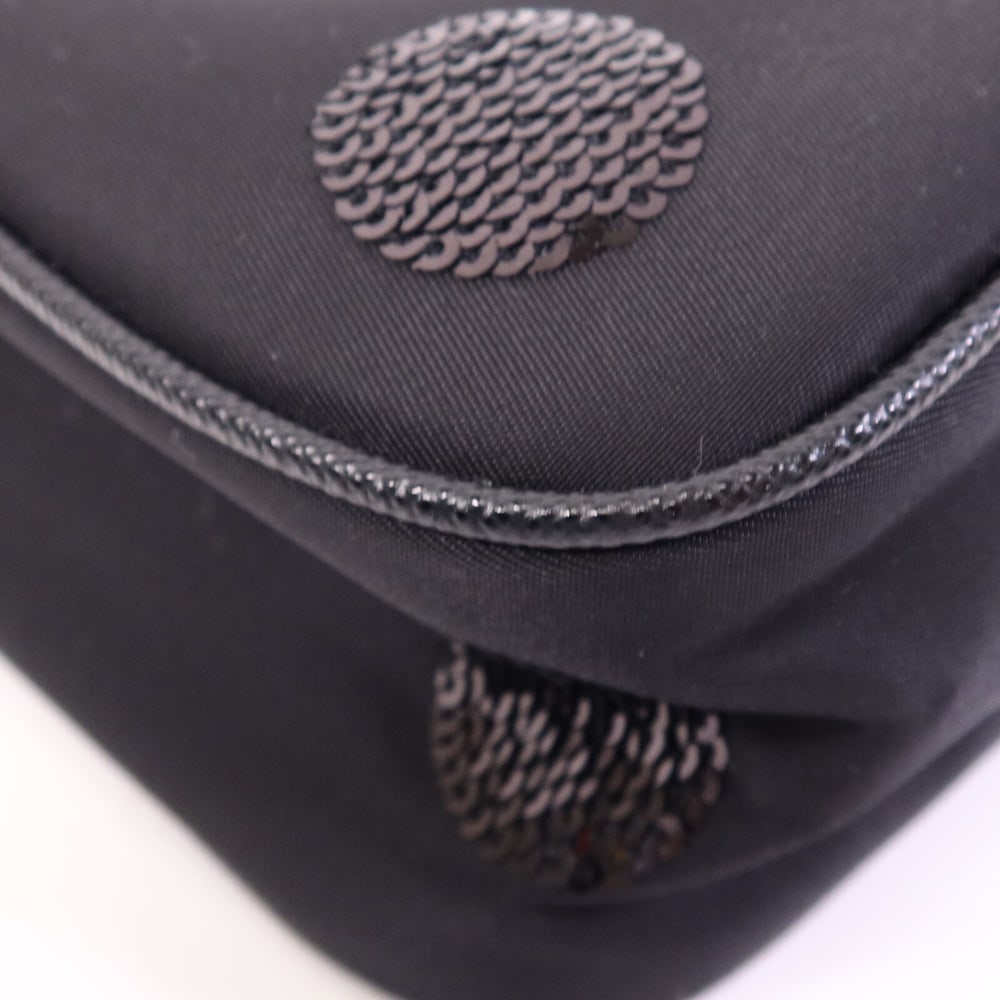 Prada Sequin Polka Dot Black - 14