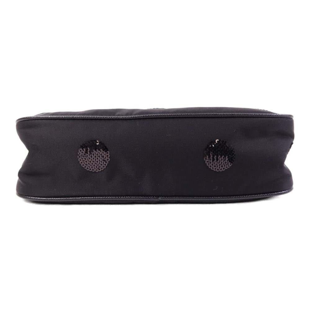 Prada Sequin Polka Dot Black - 4