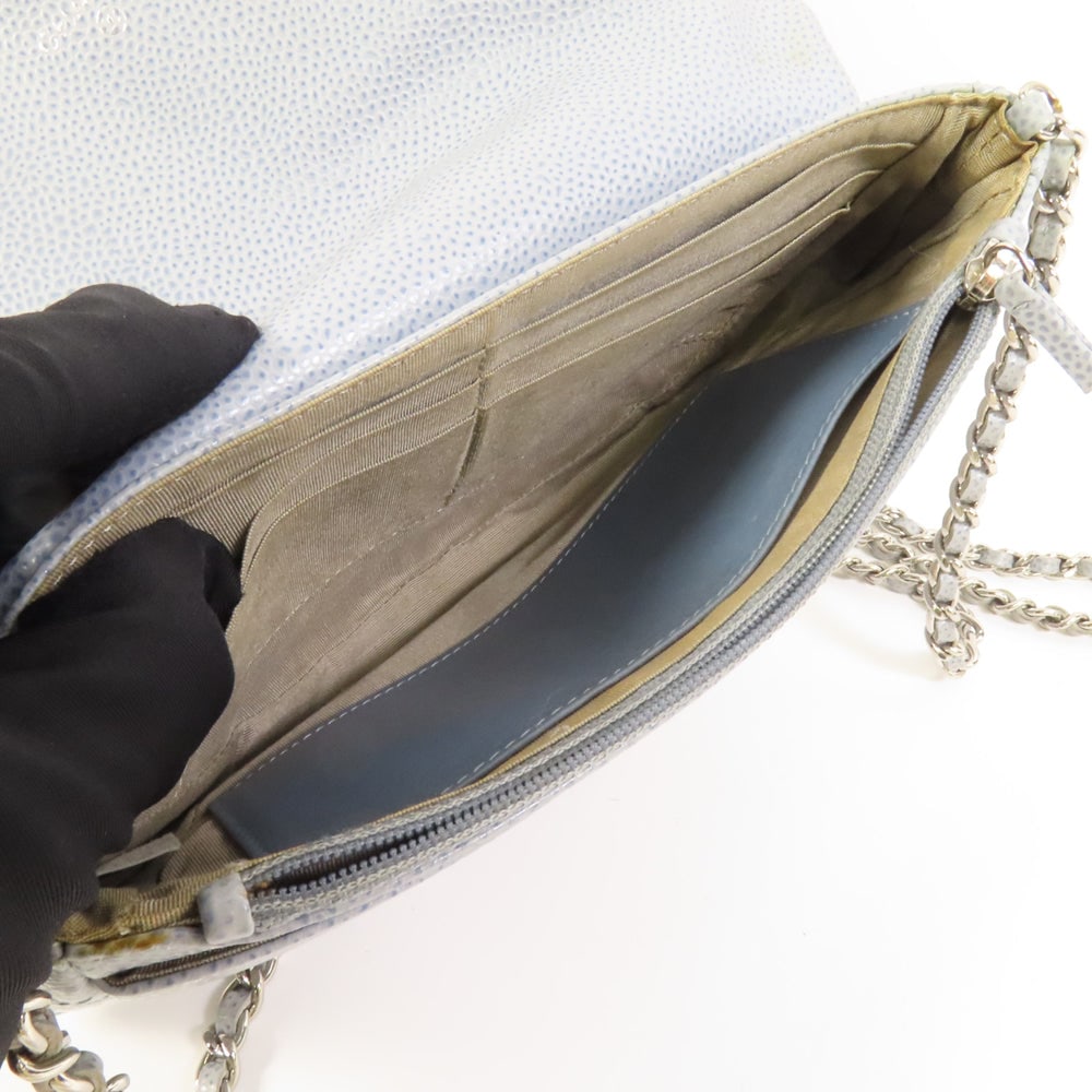 Chanel Chain Shoulder Blue - 8