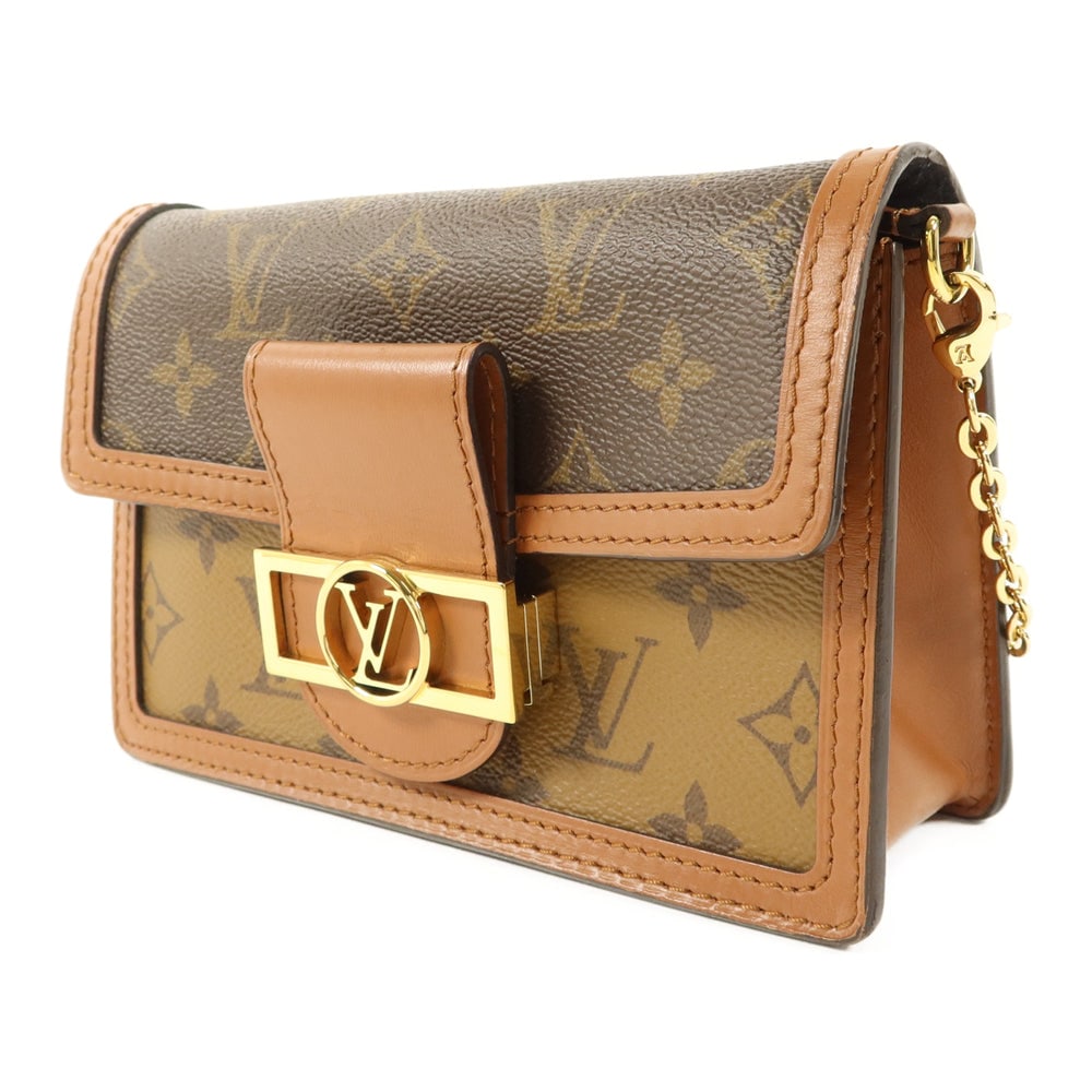 LV Dauphine Chain Reverse Brown - 3