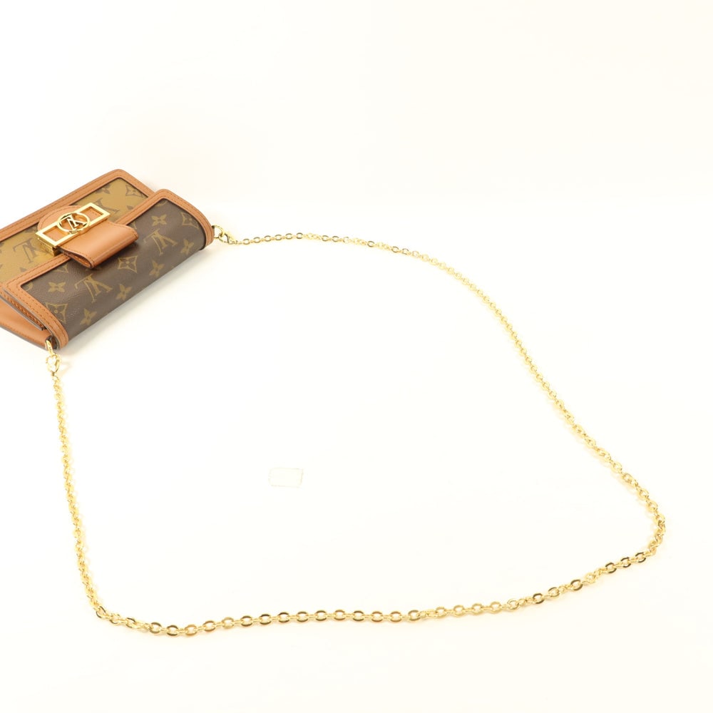 LV Dauphine Chain Reverse Brown - 7