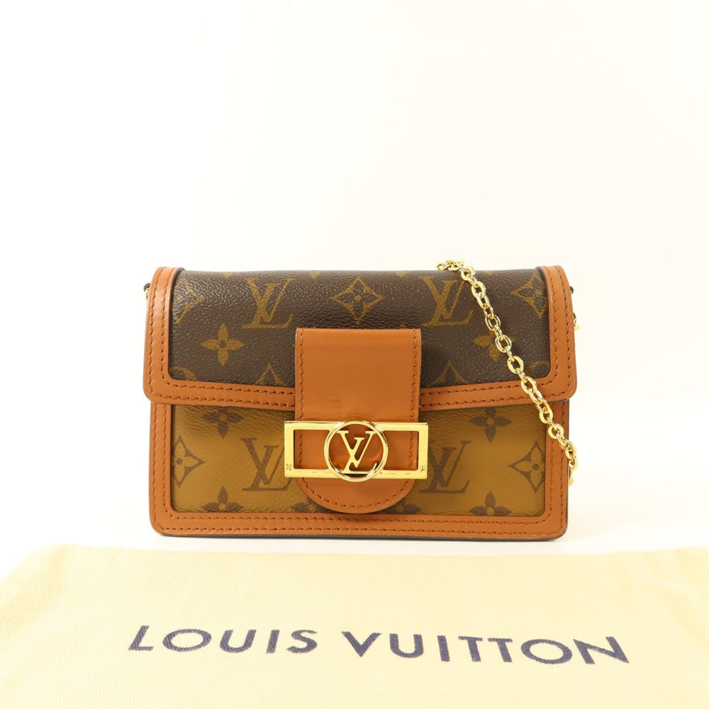 LV Dauphine Chain Reverse Brown - 9