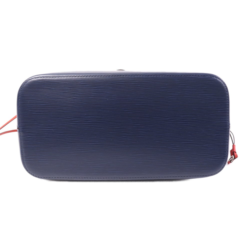 LV Neverfull MM Epi Navy Red - 4