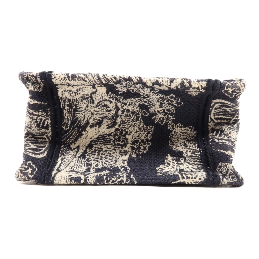 Dior Book Tote Mini Navy Beige - 3