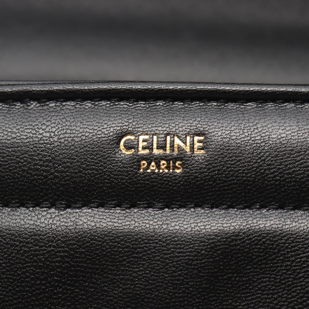 Celine Matelasse Chain Black - 4