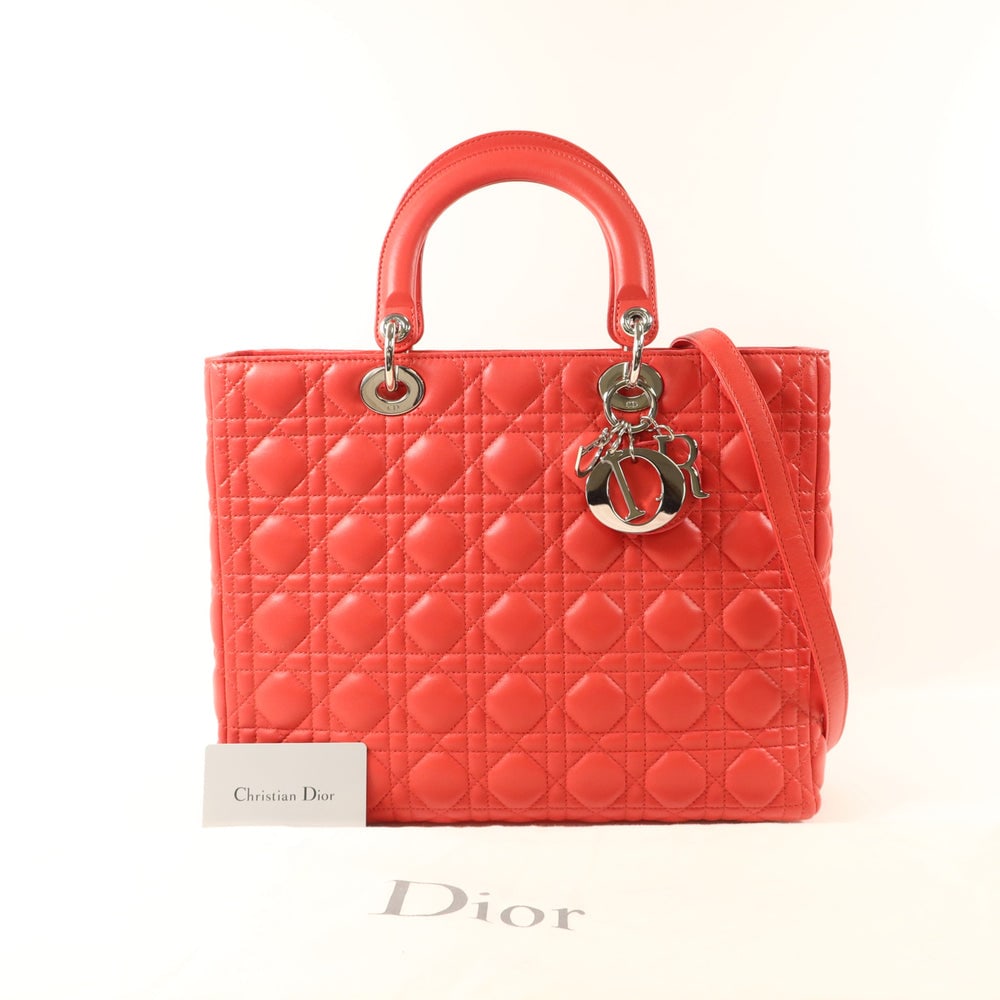 Dior Lady Dior 2-Way Red - 10