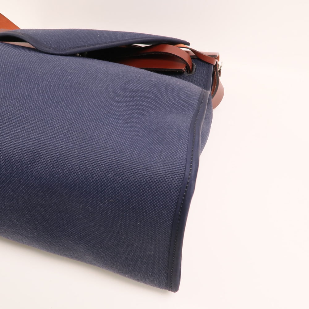 Hermes Herbag GM Navy Brown - 11