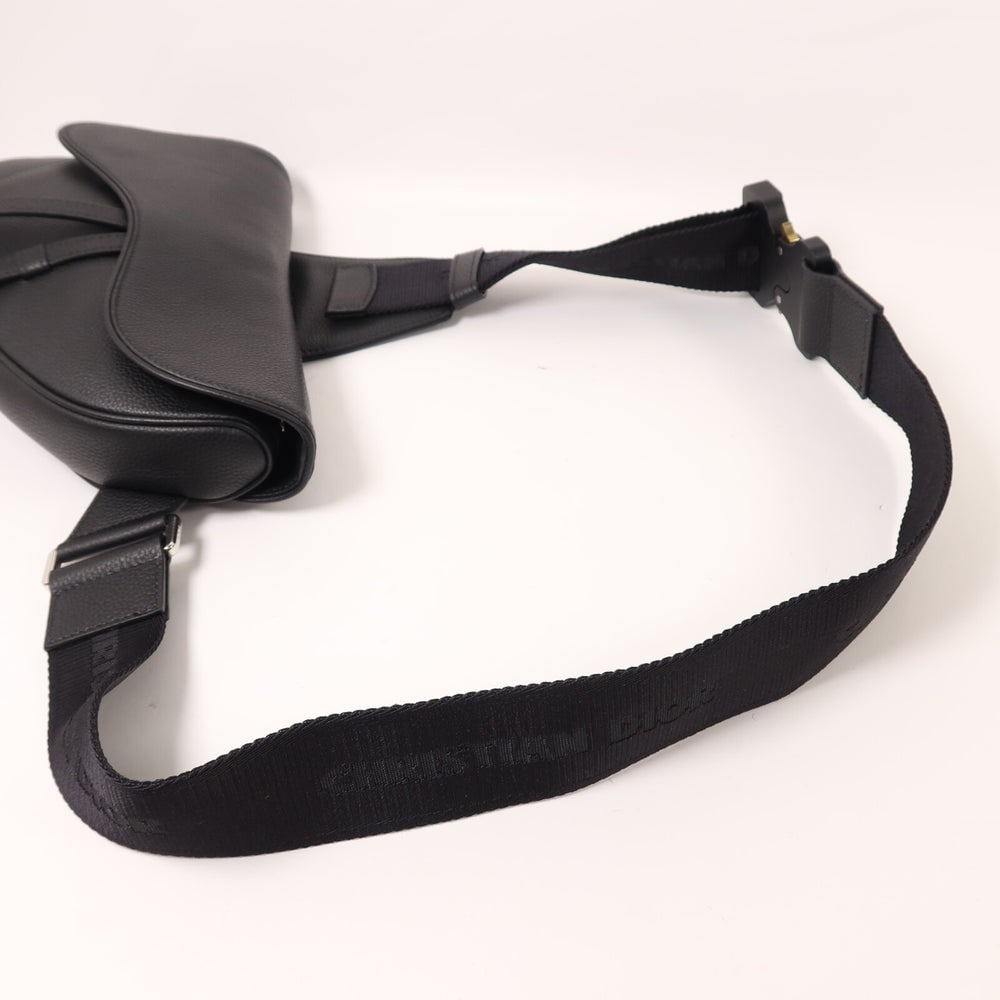Dior Saddle Shoulder Bag Black - 8