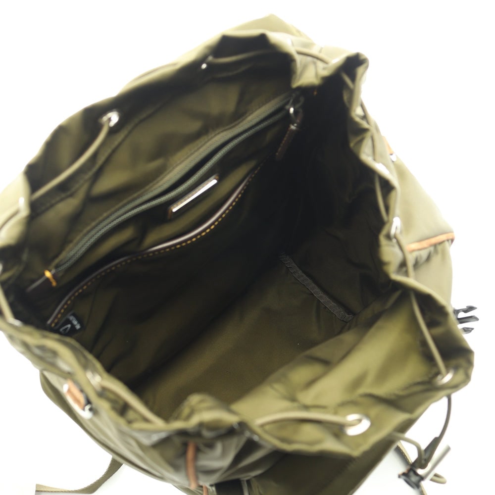Prada Re-Nylon Backpack Khaki - 3