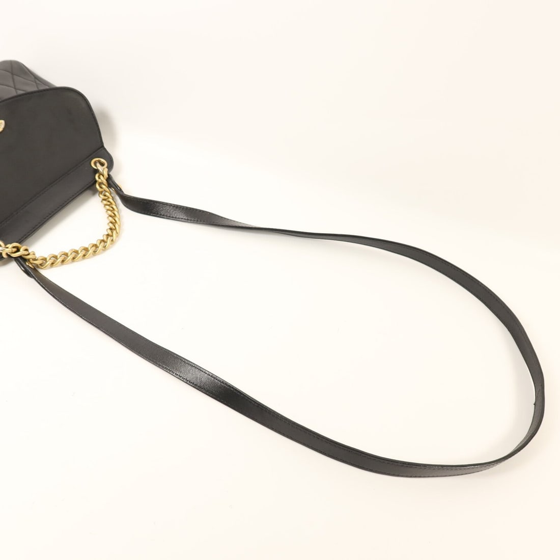 Chanel Chain Shoulder Bag Black - 8