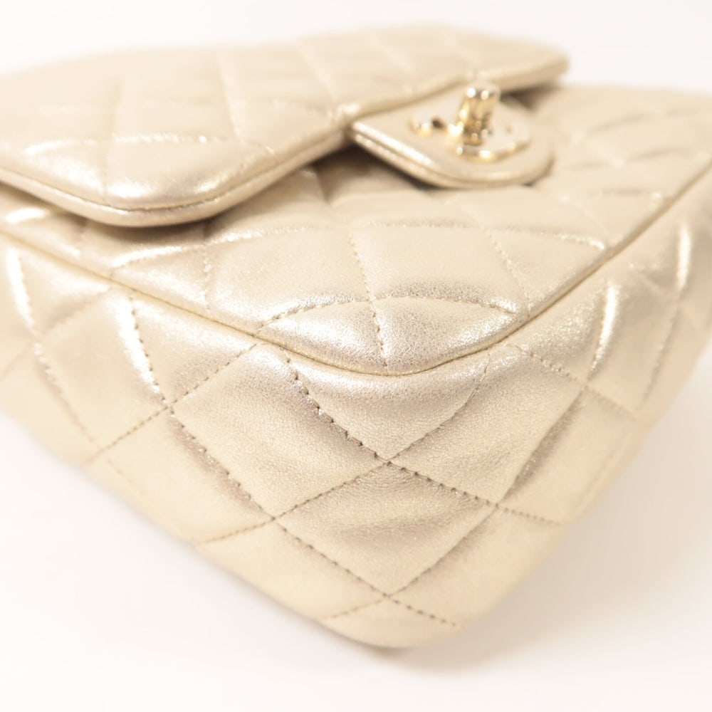 Chanel Backpack Gold - 12