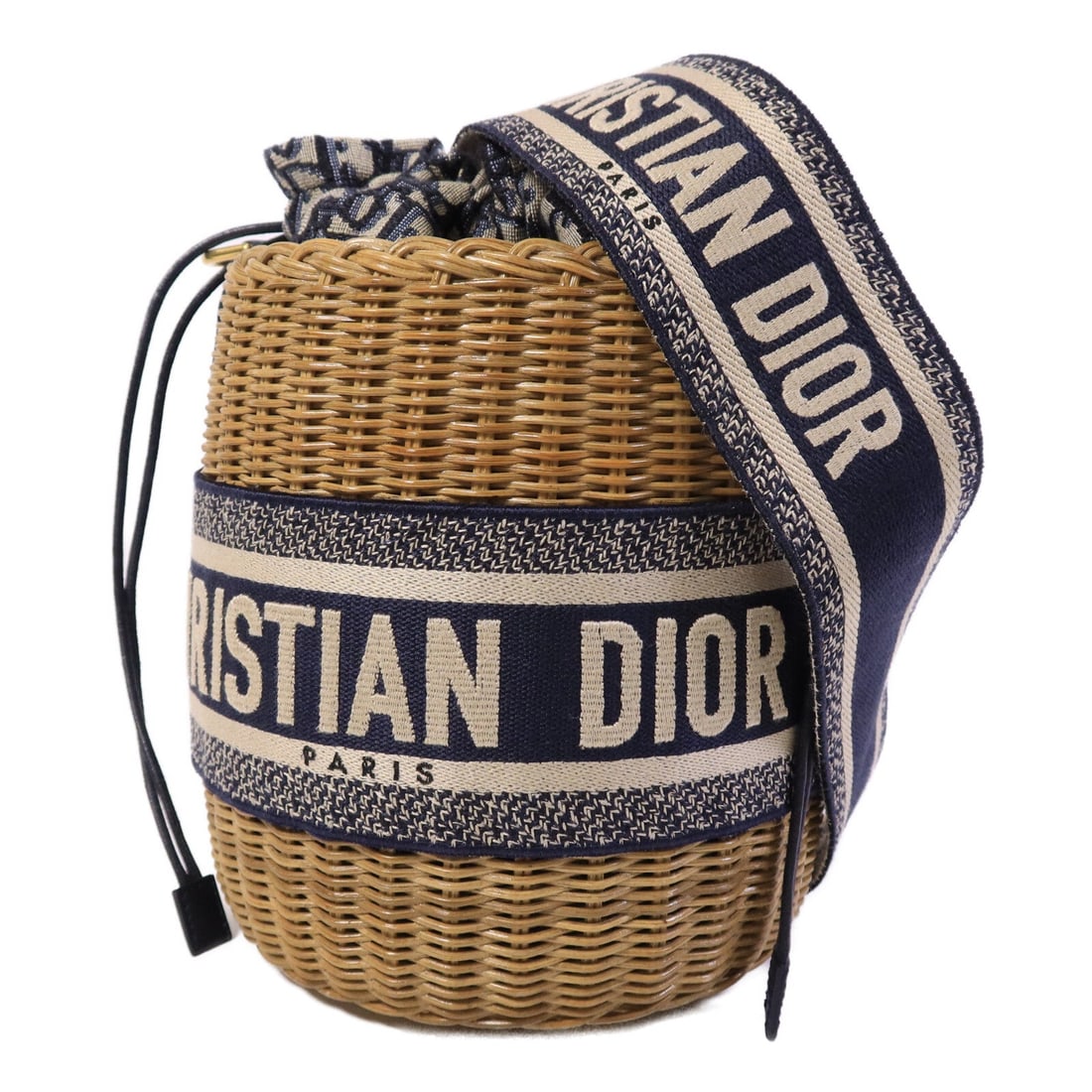 Dior Wicker Bucket Bag - 3