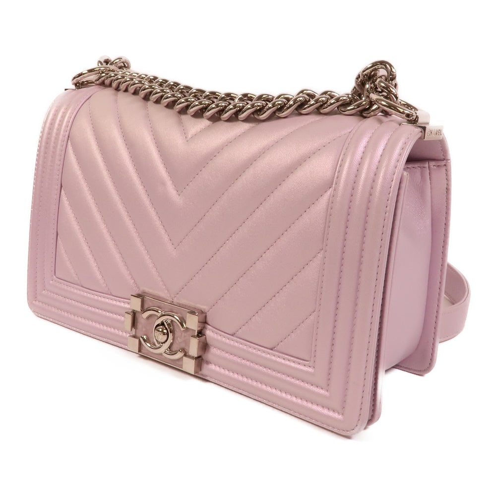 Chanel Boy 25 Purple - 3