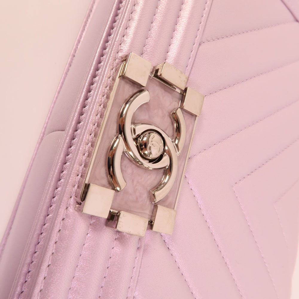 Chanel Boy 25 Purple - 6
