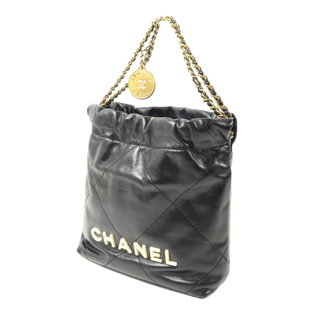 Chanel 22 Mini Black - 2